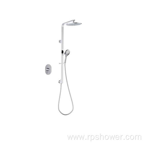 Exposed Shower with Concealed Independent Diverter